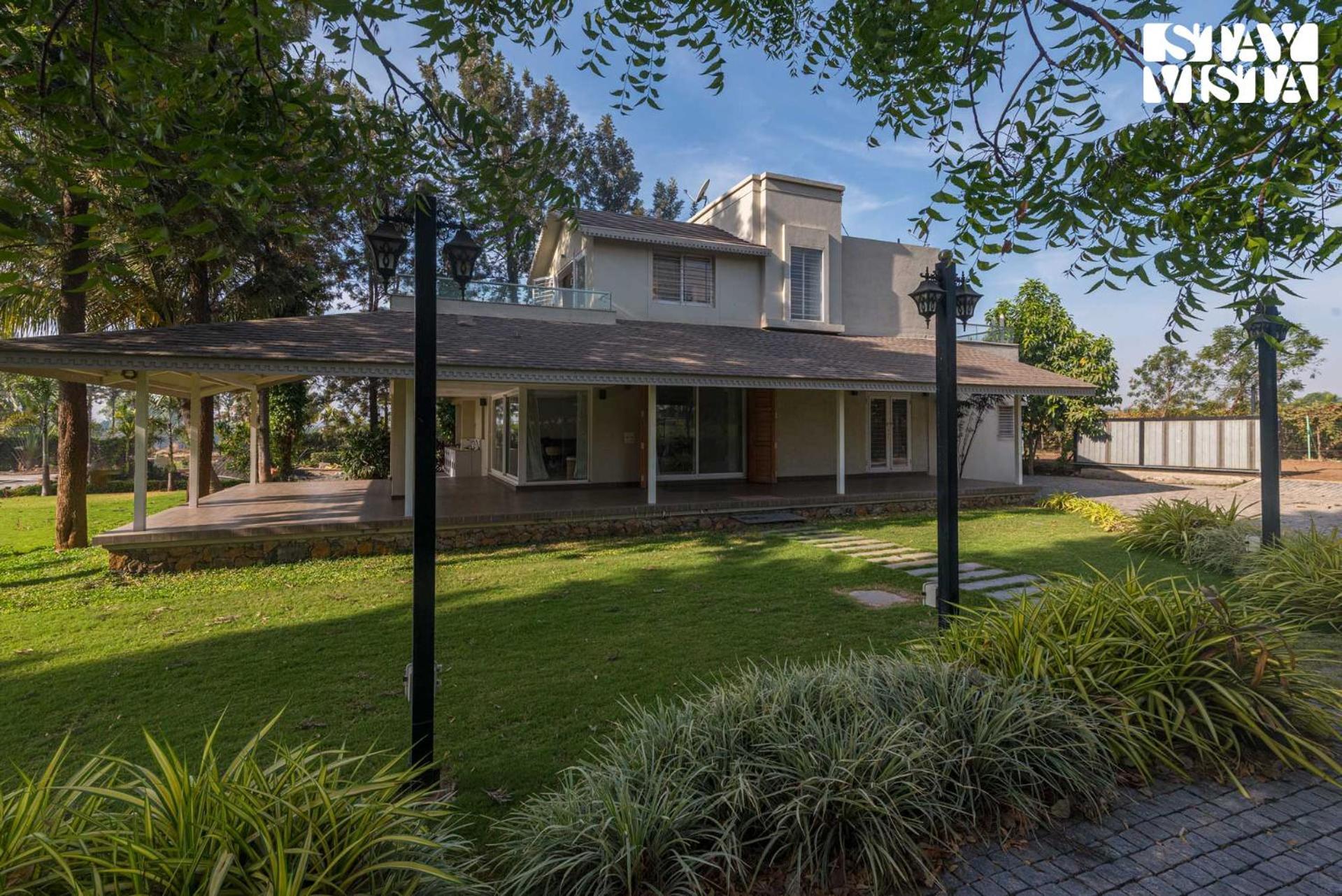 Stayvista'S Silver Grove - Serene Haven With Expansive Lawn & Terrace ناسيك المظهر الخارجي الصورة