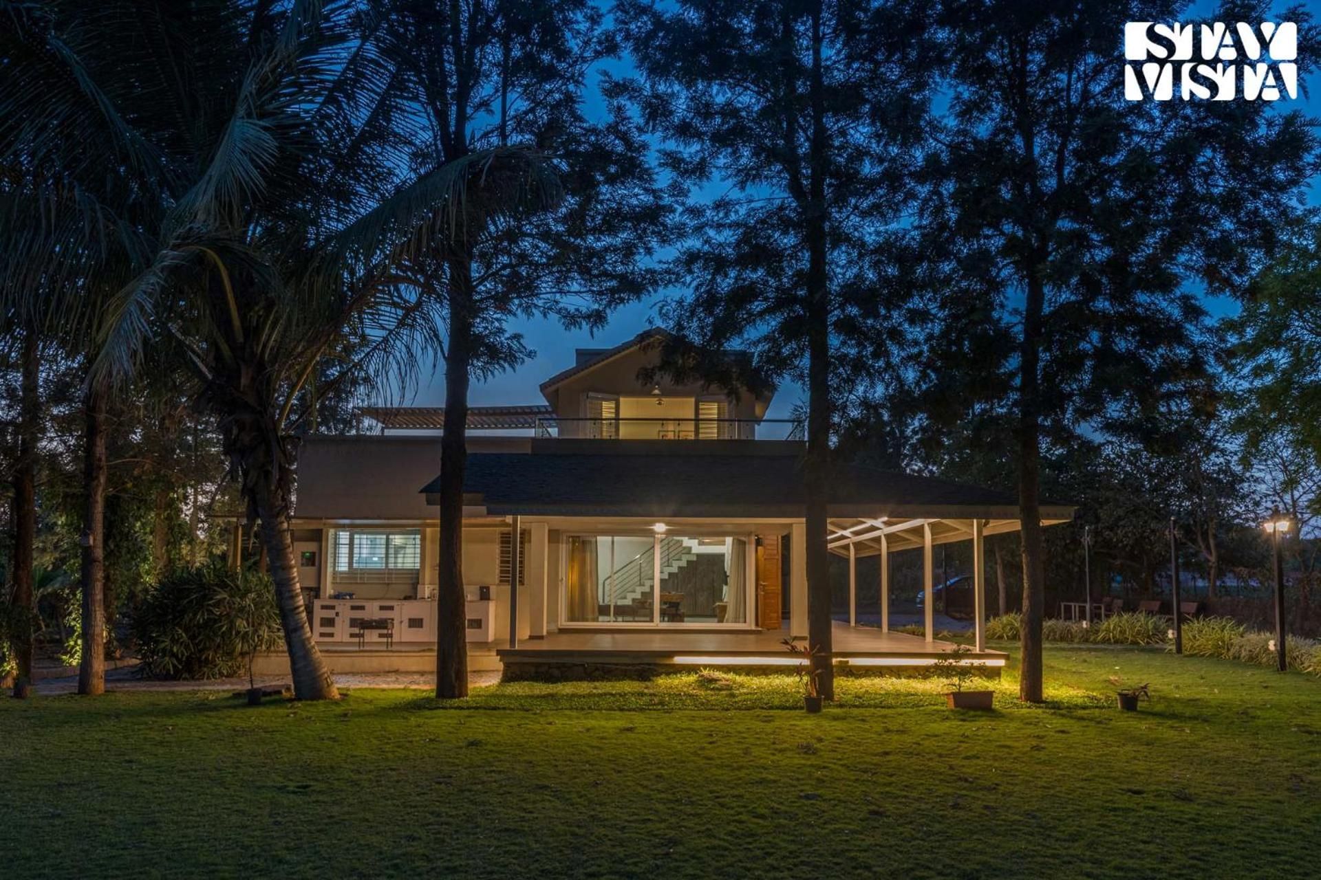 Stayvista'S Silver Grove - Serene Haven With Expansive Lawn & Terrace ناسيك المظهر الخارجي الصورة